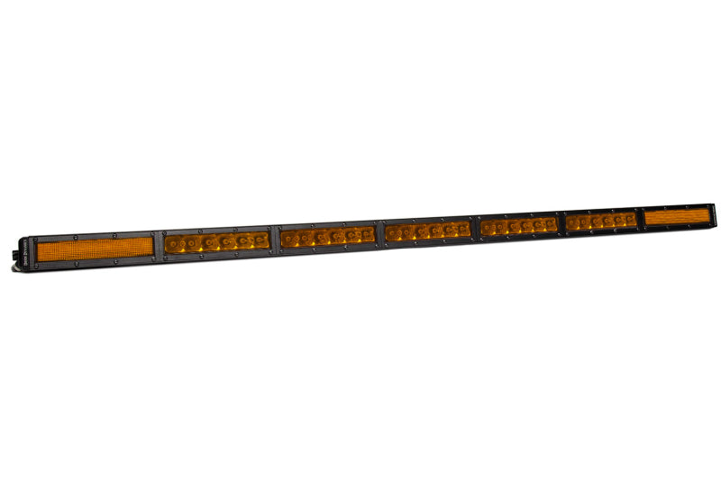 Diode Dynamics 42 In LED Light Bar Single Row Straight - Amber Combo Each Stage Series DD5056