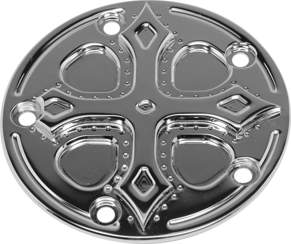 PREC. BILLET Points Cover Darkside Chrome DRK-220-5H-CHR
