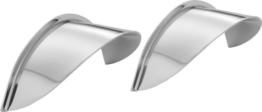 SHOW CHROME (new) Spotlight Visors Chrome 4.5" 1-229