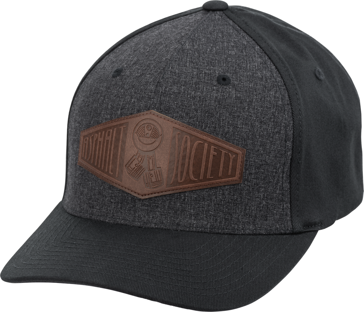 HIGHWAY 21 Asphalt Society Hat Black/Brown 489-1951S