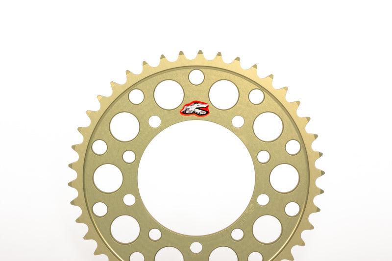 Renthal 90-93 Kawasaki EX 250 ZZR250Rear Sprocket - Hard Anodized 520-50P Teeth 210U-520-50P-HA