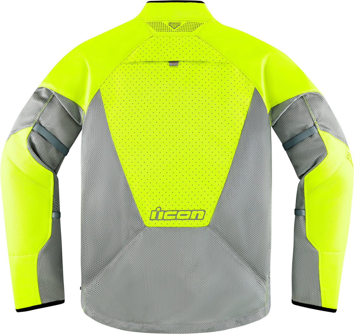 IN STOCK ICON Mesh AF™ Jacket - Gray/Hi-Vis - 2XL 2820-5948