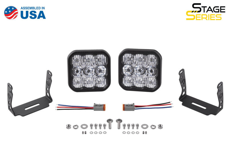 Diode Dynamics SS5 LED Pod Pro - White Spot (Pair) DD6774P