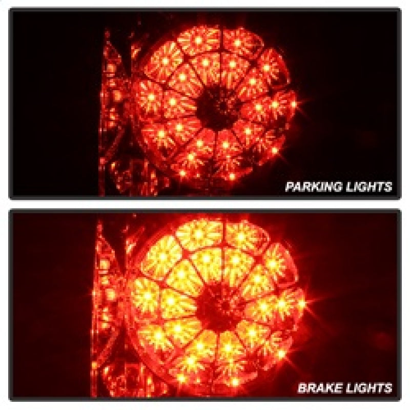 Spyder Toyota Tundra 07-13 LED Tail lights Chrome ALT-YD-TTU07-LED-C 5029591