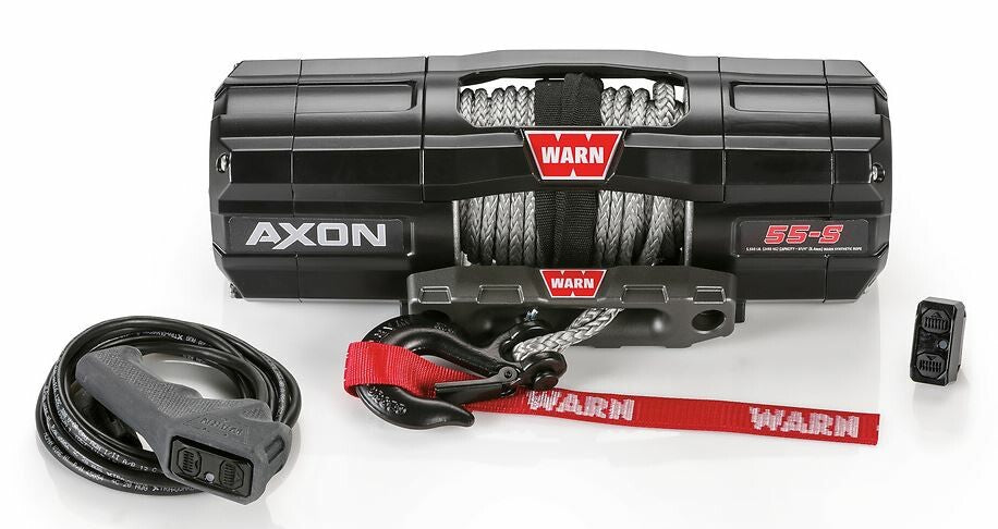 WARN Axon 5500 Synth Rope Winch 101150