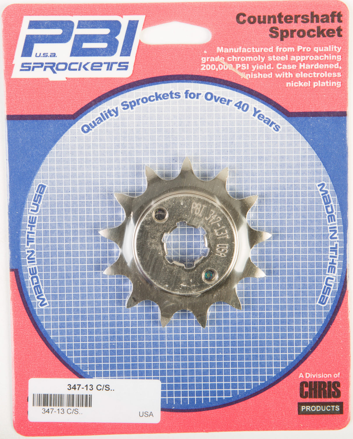 PBIFront Cs Sprocket Steel 13t-520 Yam347-13