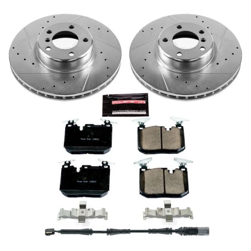 Power Stop 14-16 BMW 228i Front Z23 Evolution Sport Brake Kit K6653