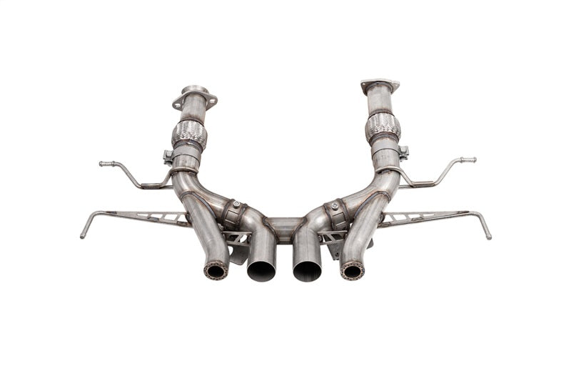Corsa 2023 Chevrolet Corvette C8 Z06 3in Valved Cat-Back Exhaust Muffler Delete Track System w/o Tip 21113