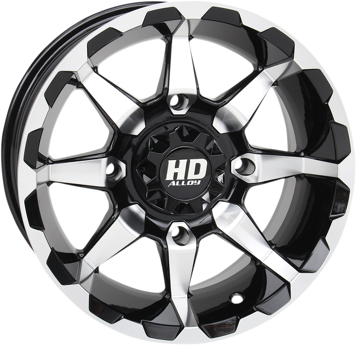 STI TIRE & WHEEL HD6 Wheel - Front/Rear - Black - 14x7 - 4/137 - 5+2 (+10 mm) 14HD607