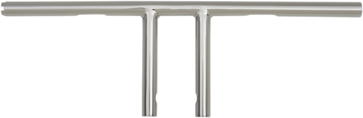 DRAG SPECIALTIES Manillar - Barra en T - Con hoyuelos - 6" - Cromo ACT 23.5" ANCHO 0601-4215