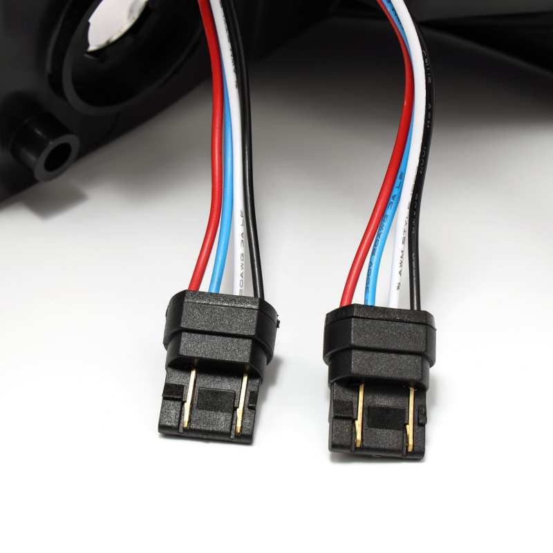 AlphaRex 14-18 GMC Sierra 1500 PRO-Series LED Tail Lights Jet Black 630010