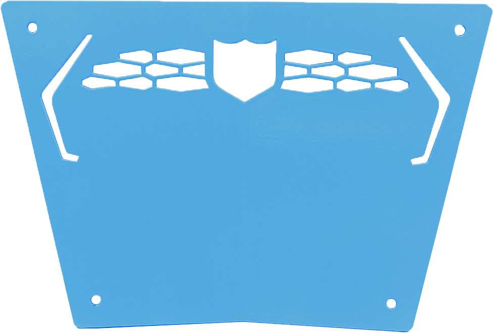 PRO ARMOR Front Sport Bumper Skid Plate Sky Blue P187P363SB