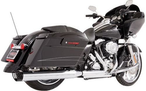 FREEDOM Freedom 4" Racing Slip Single Chr/Blk Tip Bagger HD00175