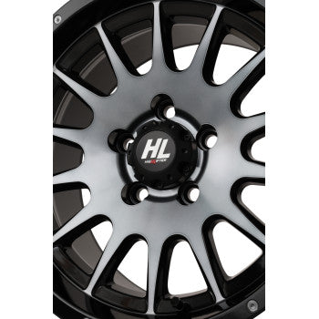 HIGH LIFTER Wheel - HL25 - Front/Rear - Dark Tint Gray - 15x7 - 5/4.5 - 4+3 (+10 mm) 15HL25-1655