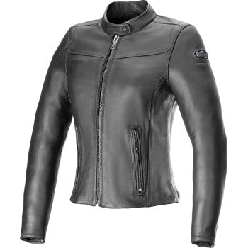 ALPINESTARS Stella Tory Leather Jacket - Black - 2XL 3113824-1100-2X