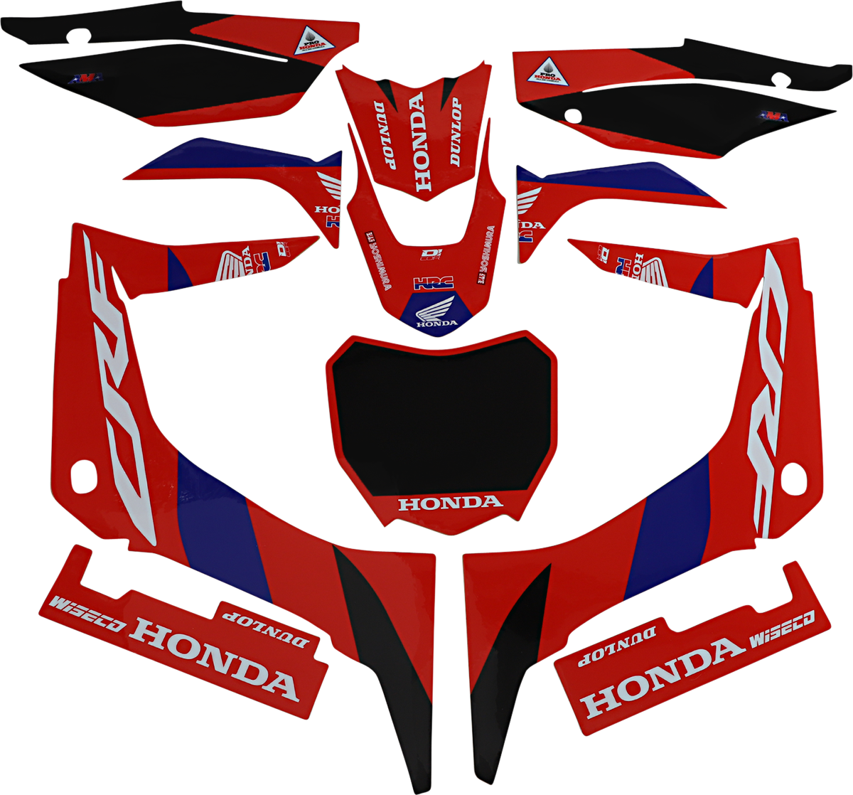 D'COR VISUALS Graphic Kit - Honda - HRC 20-10-111