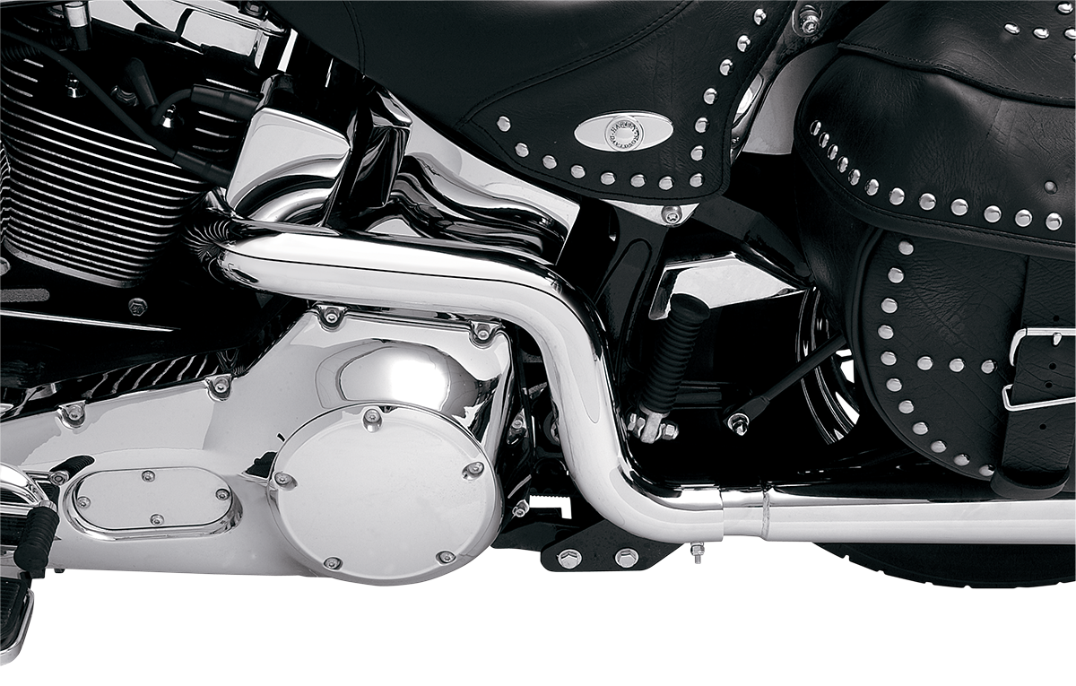 Escape doble BASSANI XHAUST Tru - Softail SFT-211 '86-'06