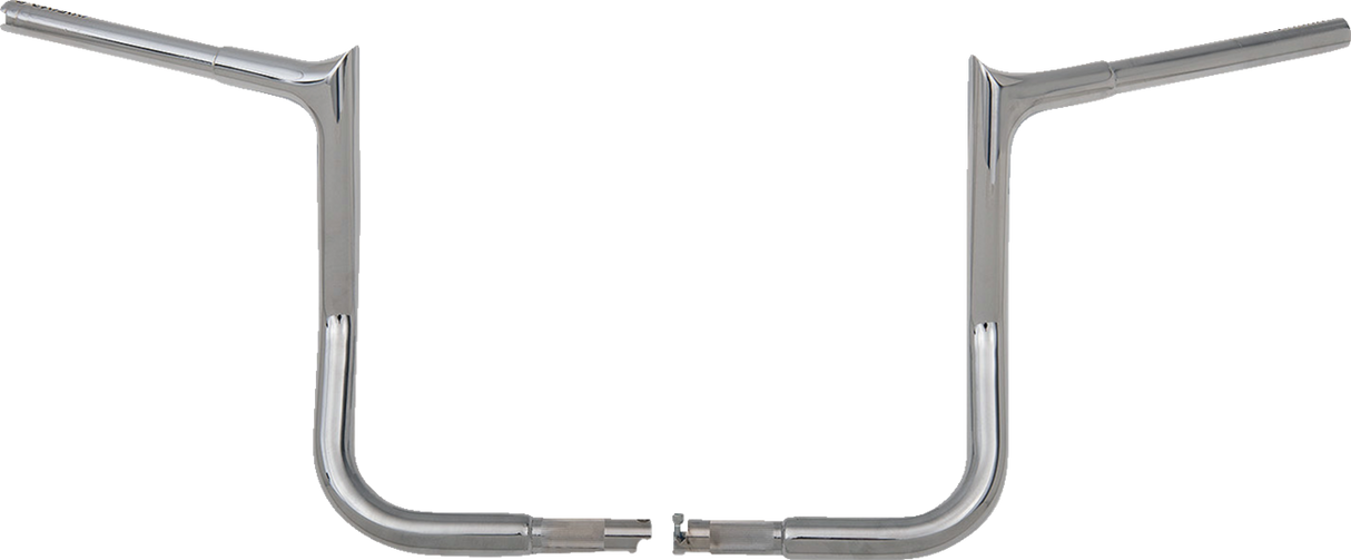 FAT BAGGERS INC. Handlebar Kit - Pointed Top - 12" - Chrome 919012