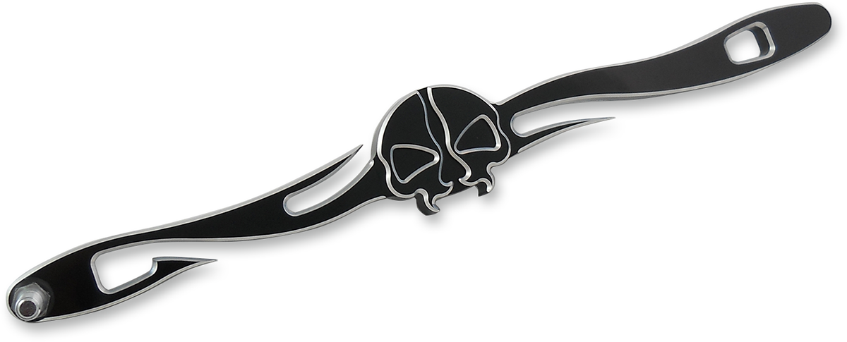 DRAG SPECIALTIES Split Skull Linkage - Negro TAMBIÉN SE ADAPTA A VENDEDORES DE 17-20 77696
