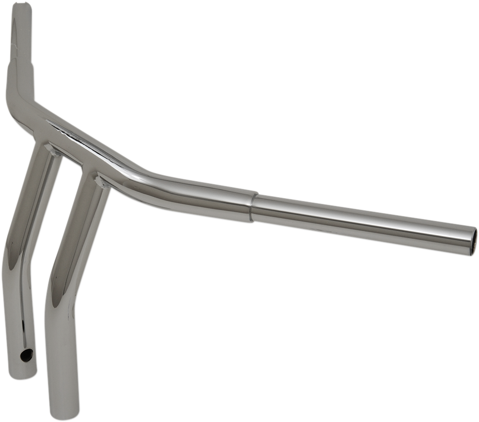 DRAG SPECIALTIES Manillar - Barra en T - Buffalo - 10" - TBW - Cromo 8 1/4" PULLBACK 0601-4277