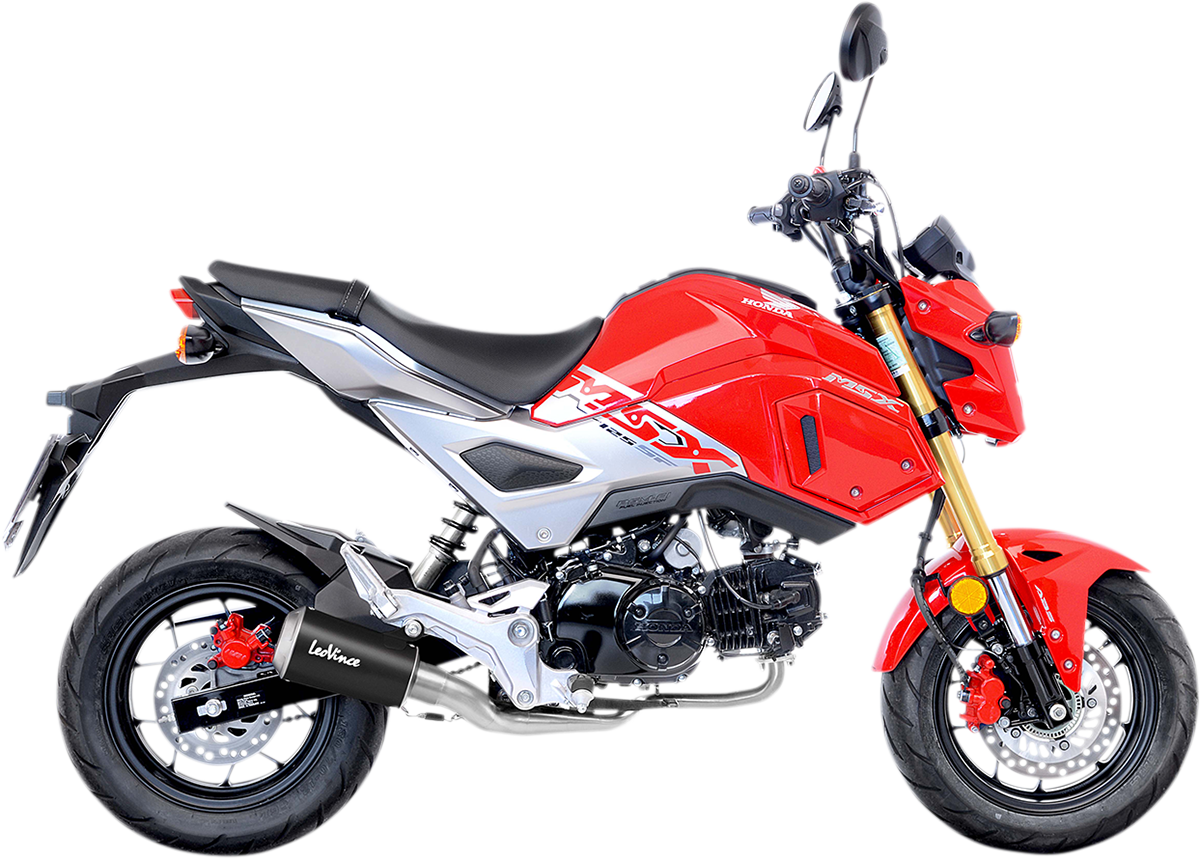 LEOVINCE LV-10 Exhaust - Black for Grom 125 2017-2020 15237B