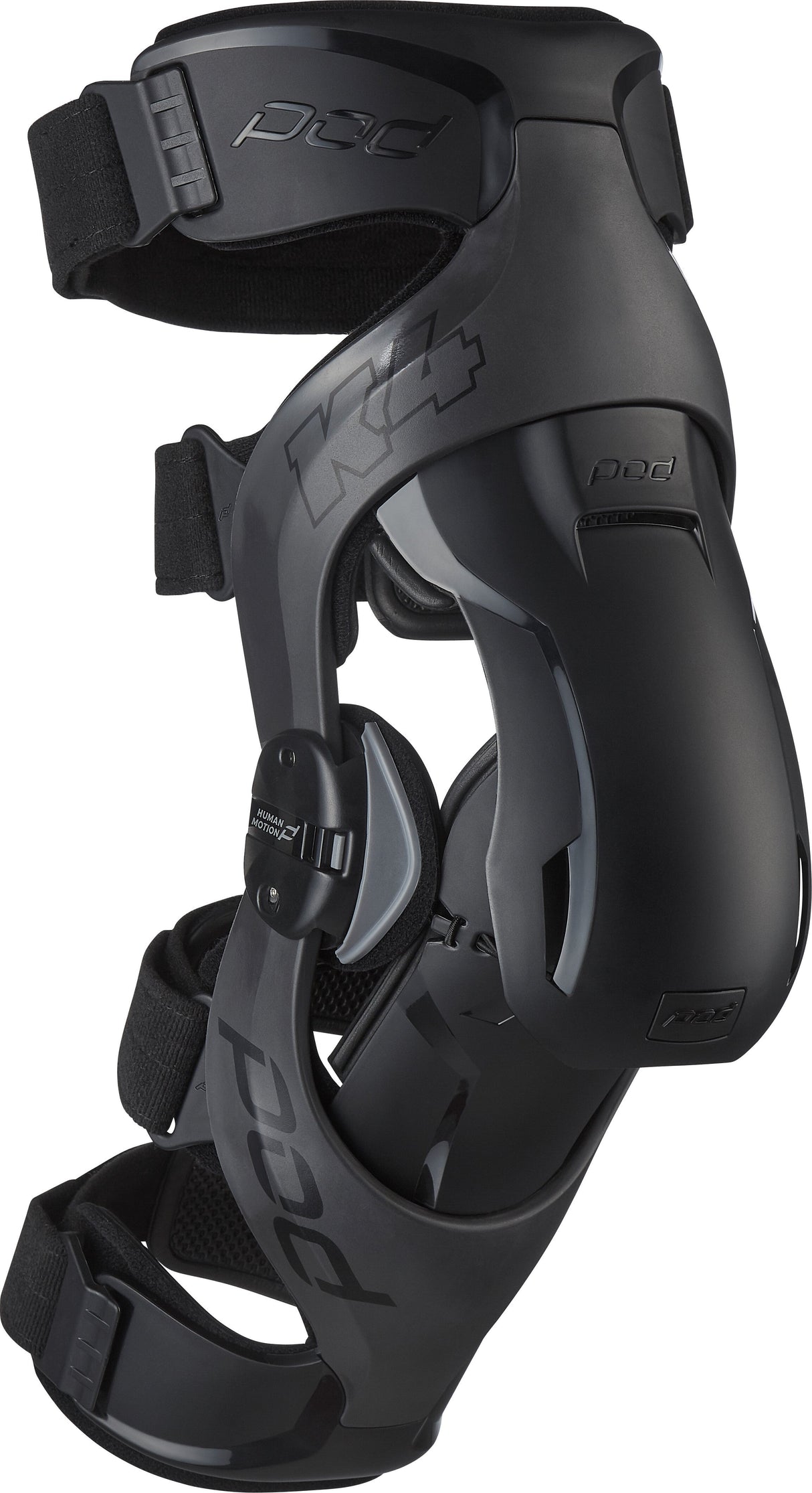 POD K4 V2.0 Knee Brace (Pr) Graphite/Black 3x+ K4020-459-3X+