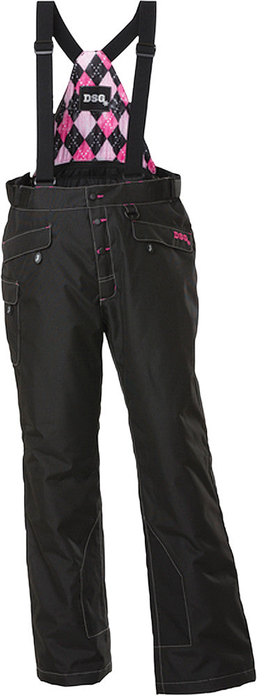 DSG Craze Bib/Pant Black 2x 12645