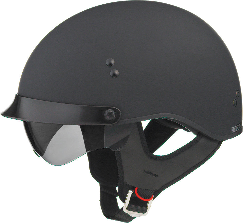 GMAX Gm55 Full Dress Half Helmet Flat Black X G355077