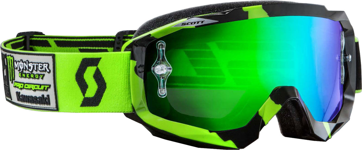 SCOTT Hustle Mx Goggle Monster Ltd W/Blue Chrome Lens 251847-1043279