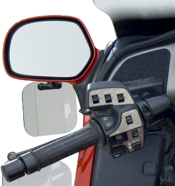 NATIONAL CYCLEWing Deflectors Mirror Mount Light SmokeN5110