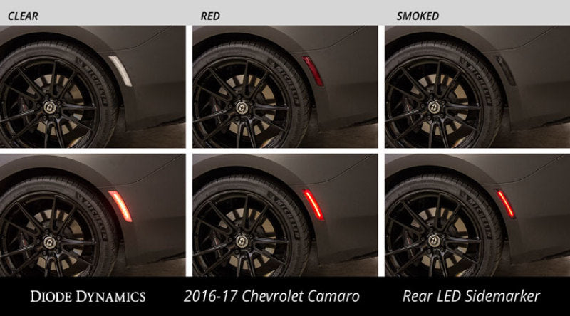 Diode Dynamics 16-21 Chevrolet Camaro LED Sidemarkers Smoked (set) DD5063