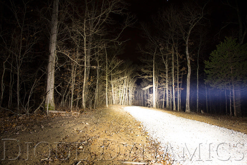 Diode Dynamics 30 In LED Light Bar Single Row Straight Clear Combo Each Stage Series DD5032