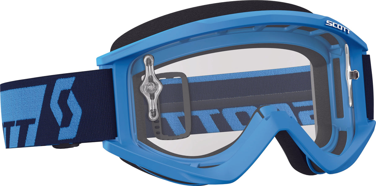 SCOTT Recoil Xi Goggle Blue W/Clear Lens 246485-0003113