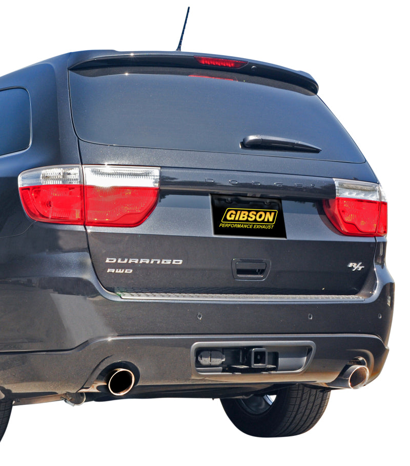 Gibson 11-18 Dodge Durango R/T 5.7L 2.25in Axle-Back Dual Exhaust - Stainless 616006