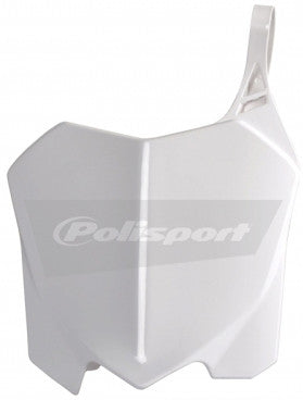 POLISPORT Front Number Plate White 8656700001