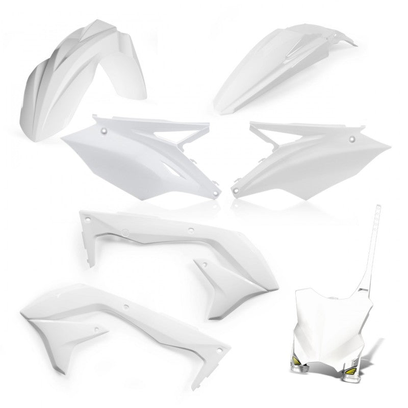 Cycra 16-18 Kawasaki KX450F 5-Pc Replacement Kit White 1CYC-9418-42