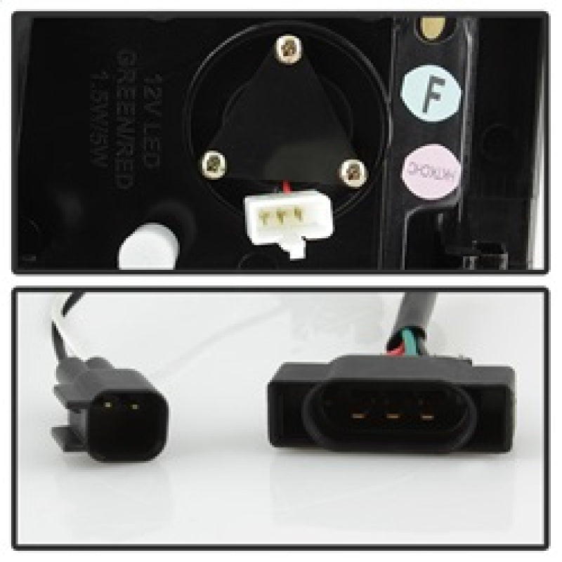 Spyder 07-09 Dodge Ram 2500/3500 V3 Light Bar LED Tail Lights - Black (ALT-YD-DRAM06V3-LBLED-BK) 5084262