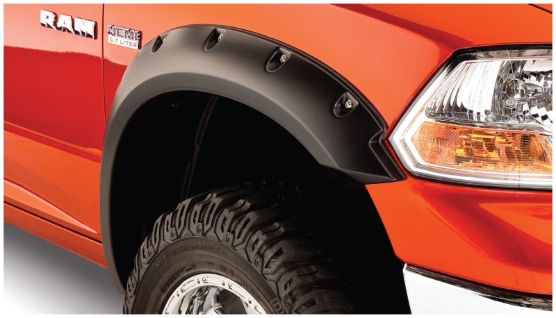 Bushwacker 09-18 Dodge Ram 1500 Pocket Style Flares 2pc - Black 50037-02