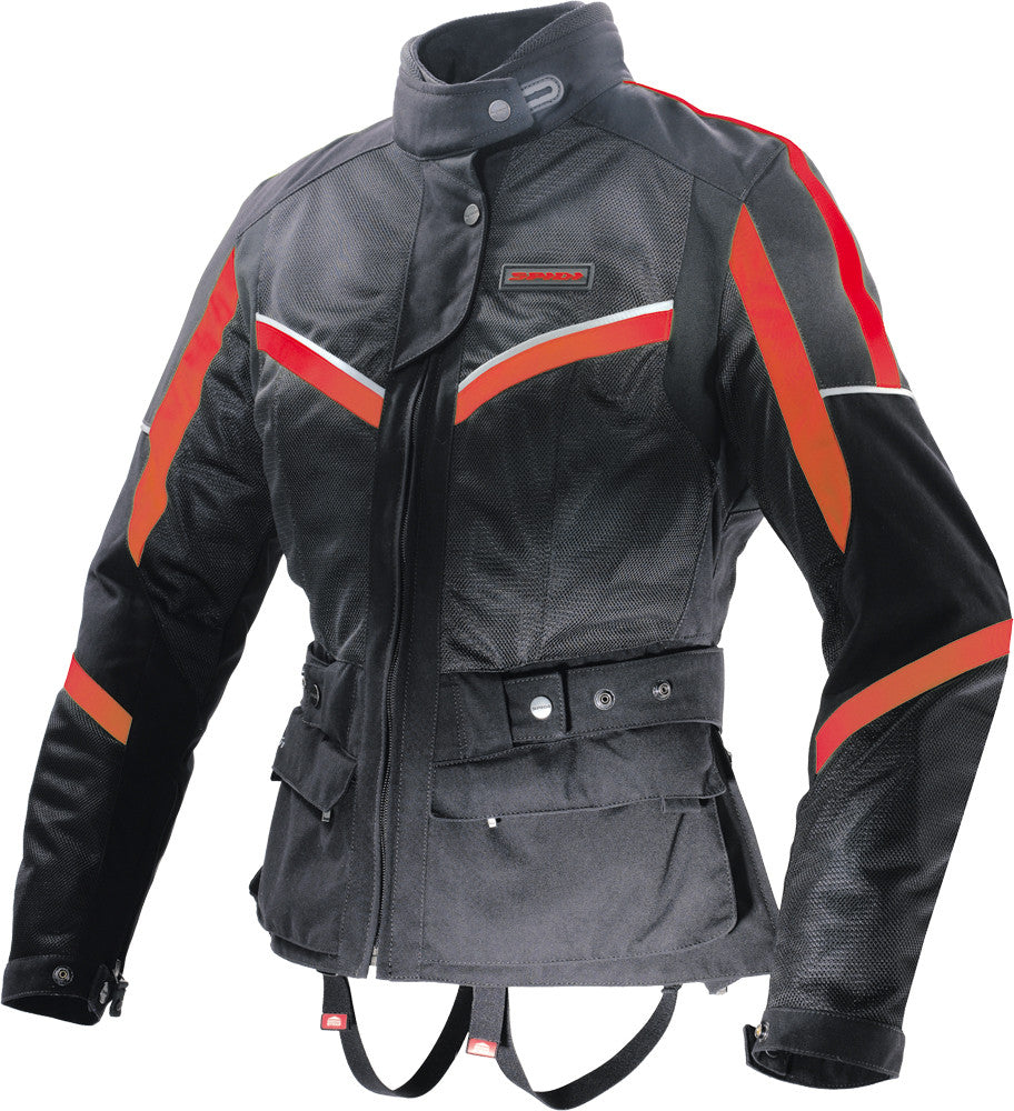 SPIDI Netwin All Season Ladies Jacket Black/Red X D70-021-X