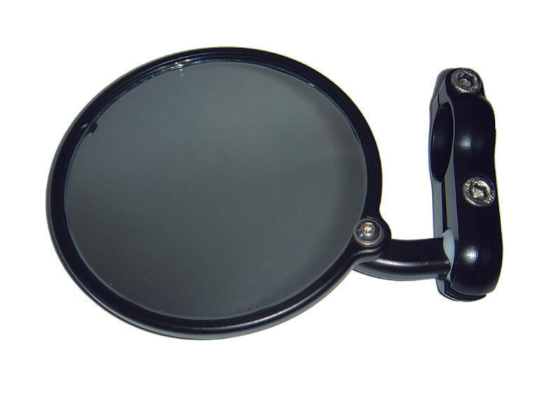 CRG Hindsight 3 in. Round Bar-End Mirror Right - Black HS-100-R