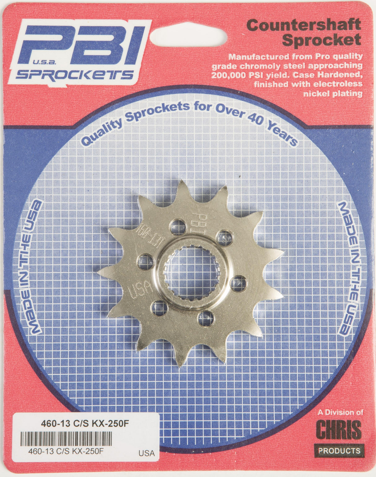 PBIFront Cs Sprocket Steel 13t-520 Kaw460-13
