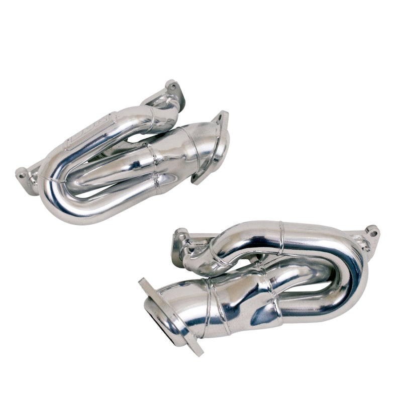 BBK 11-15 Mustang 3.7 V6 Shorty Tuned Length Exhaust Headers - 1-5/8 Silver Ceramic 14420