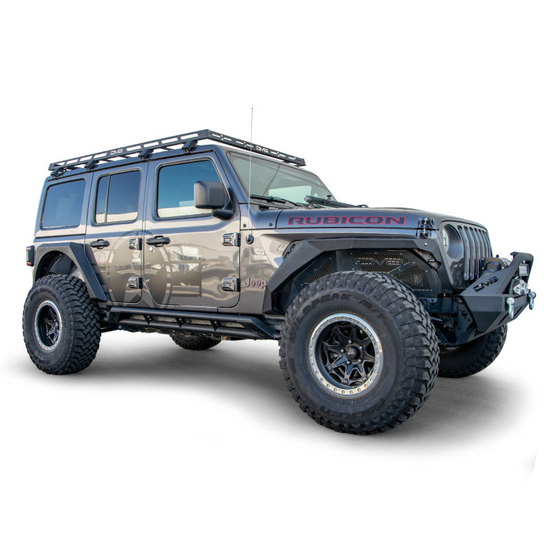 DV8 Offroad 18-21 Jeep Wrangler JL 4-Door Roof Rack RRJL-01
