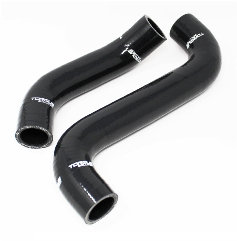 Torque Solution 02-07 Subaru WRX / 04-07 STI Silicone Radiator Hose Kit - Black TS-SU-466BK
