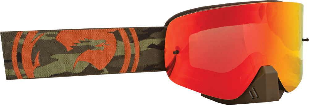 DRAGON Nfx Goggle Camo W/Red Ion Lens 722-1779