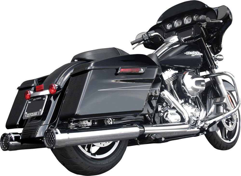 FIREBRAND-OLD Gp Touring Slip-On Chrome Flh/Flt 95-16 10-1007OLD