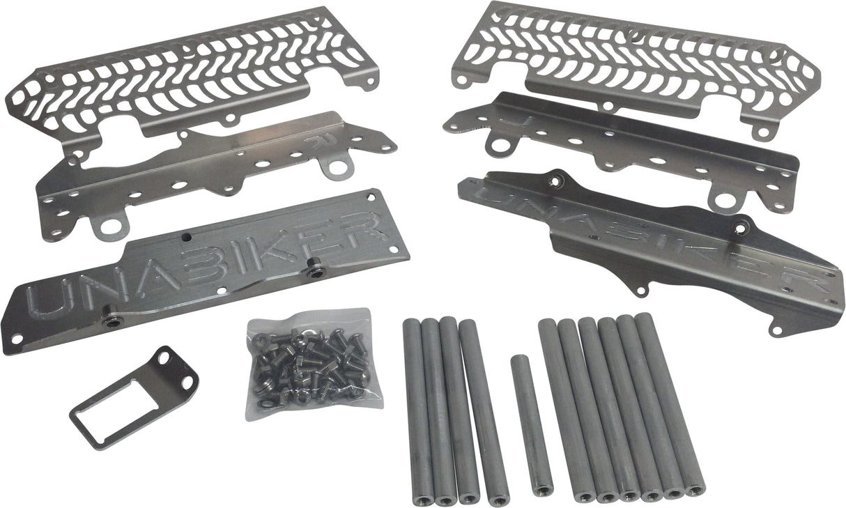 UNABIKER Radiator Guards Ktm Natural 19KTMXCF-A