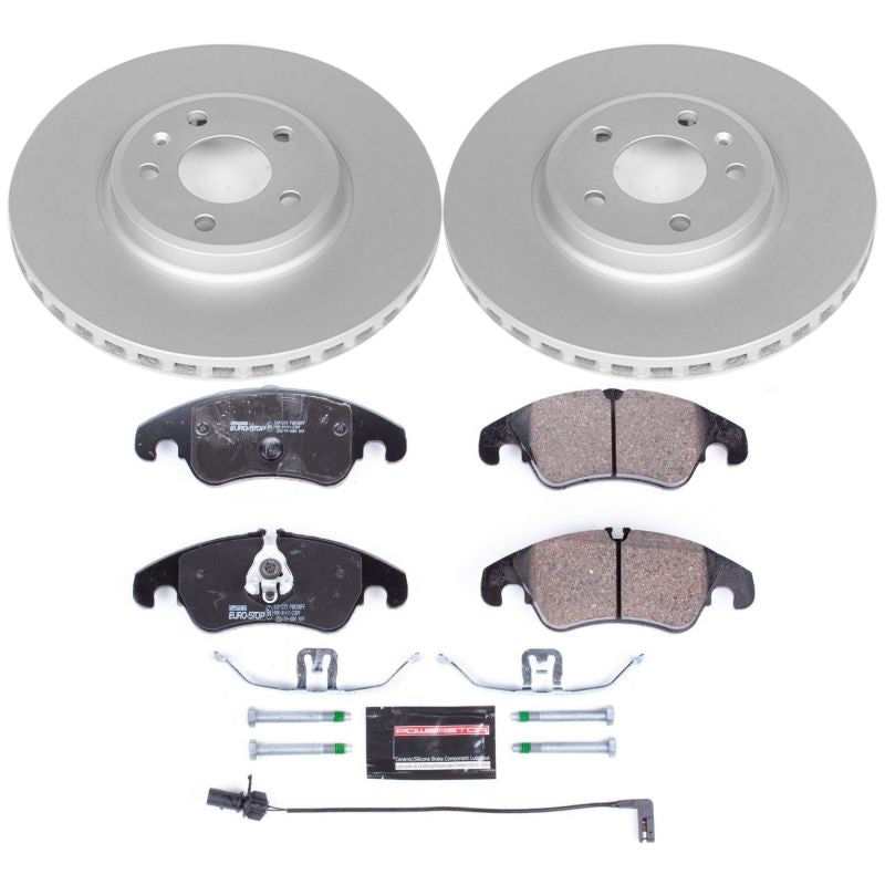 Power Stop 09-11 Audi A4 Front Euro-Stop Brake Kit ESK5752
