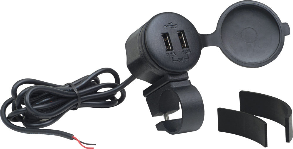 SHOW CHROME (new) Dual Port Usb Charger 13-208