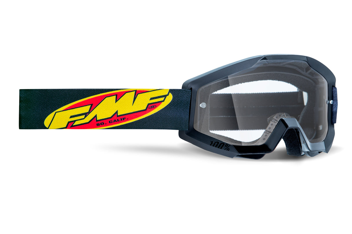 FMF VISION Powercore Goggle Core Black Clear Lens F-50050-00003